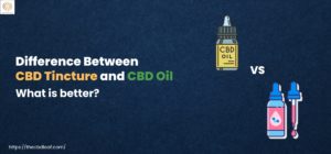 Difference Between CBD Tincture and CBD Oil, What is better?